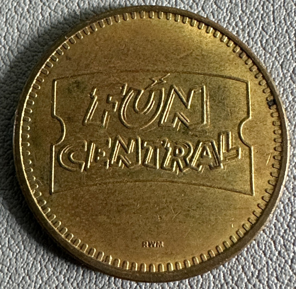 Fun Central Arcade Token Clearfield PA - Obsolete