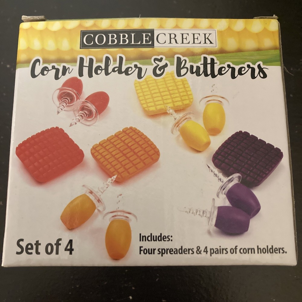 Cobble Creek Corn Holder & Butterers