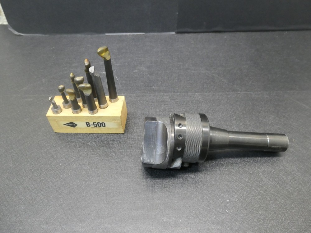 APT "USA MADE" BHR8B Boring Head with Borite B-500 Bits