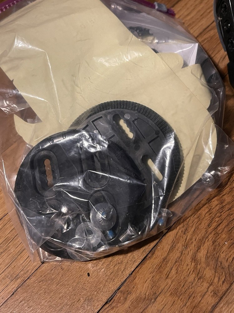 Lamar Black Snowboard Bindings with Connections + Board Stickers