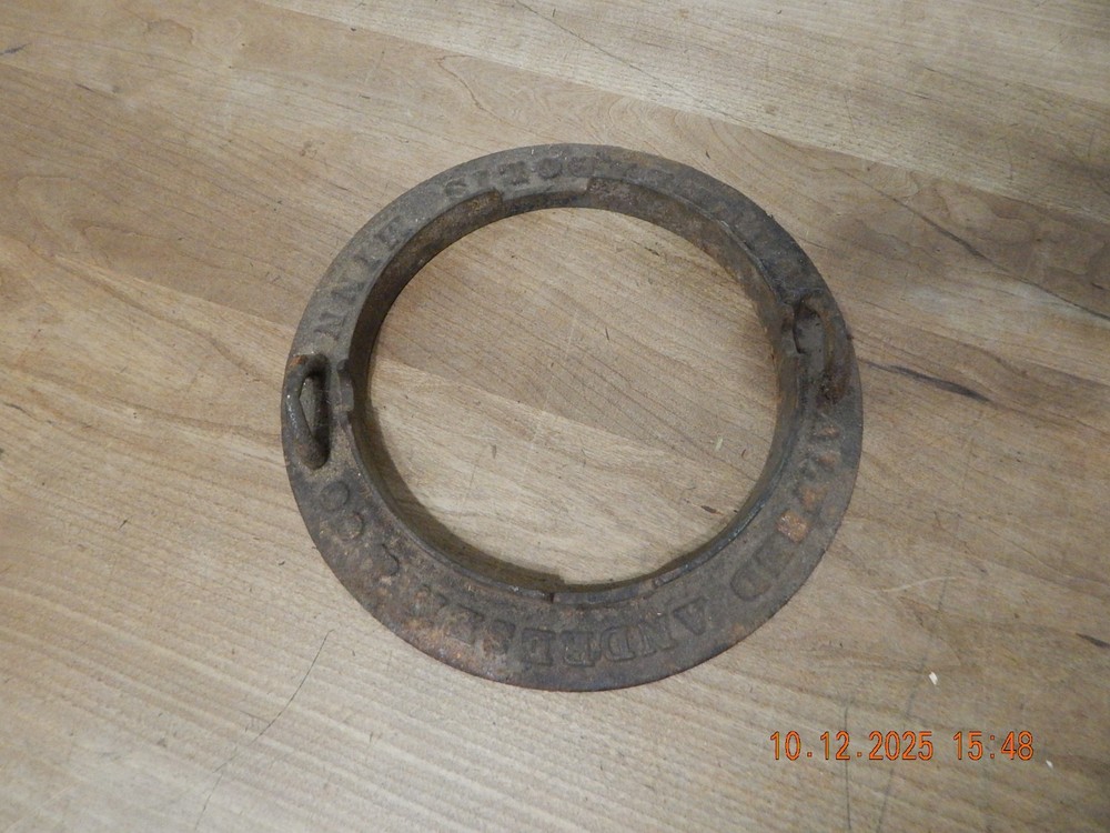 Antique Krumkake maker BASE ONLY Alfred Andersen Minneapolis MN