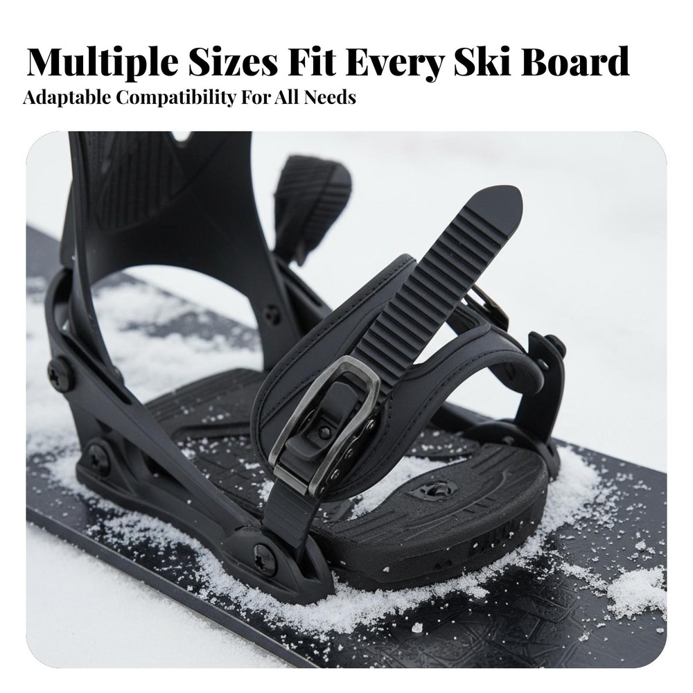Snowboard Binding Strap Accessories Equipment B 18.8cmx2.4cm