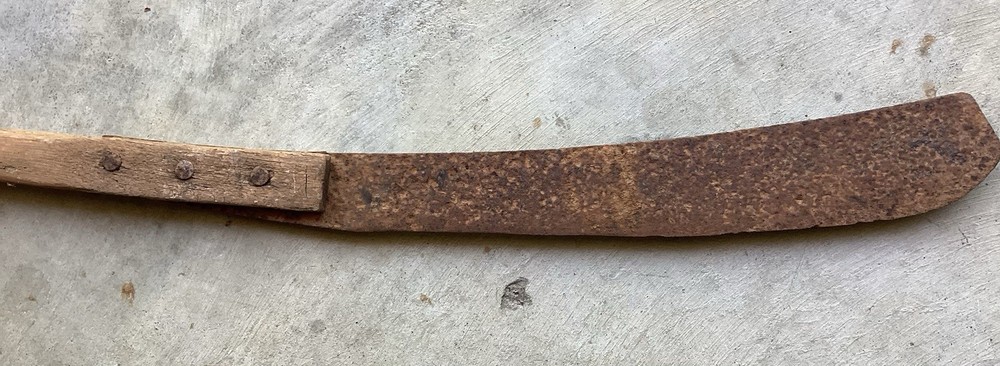 Antique Primitive Farming Corn Knife Machete