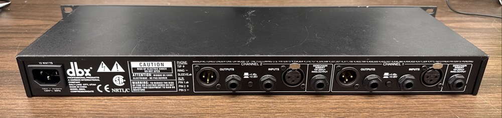 DBX 266XL Compressor/ Gate. No Cables Or Cords.