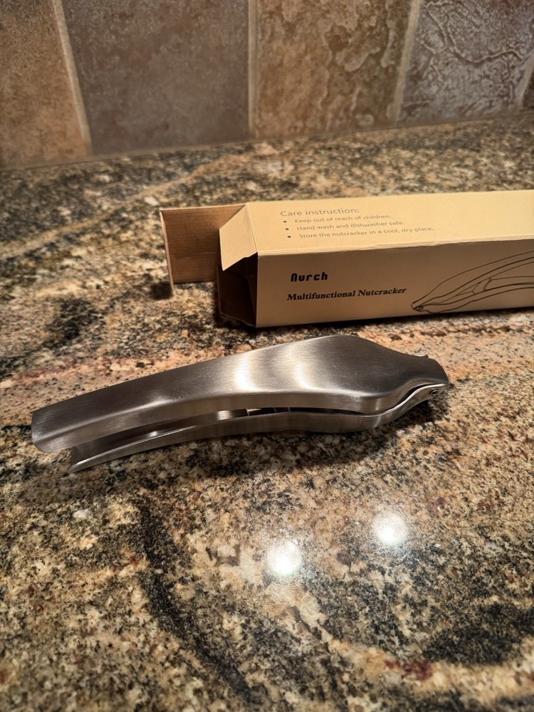 Nurch Multifunctional Nutcracker Tool 304 Stainless Steel