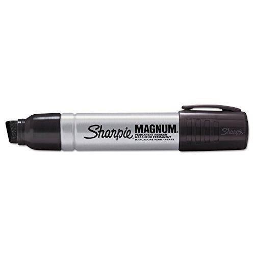 SHARPIE 44001 Magnum Oversized Permanent Marker Chisel Tip Black