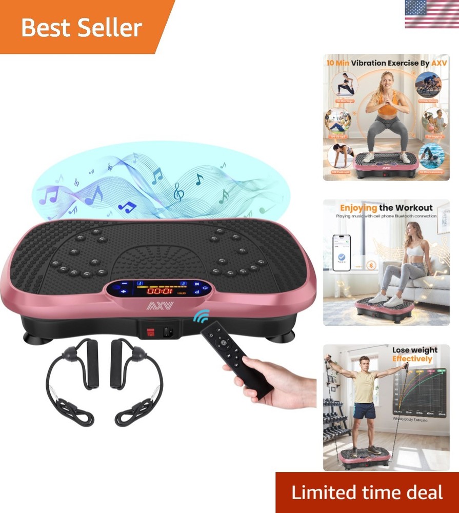 Remote-Controlled Vibration Plate for Slimming & Enhanced Muscle Activation!