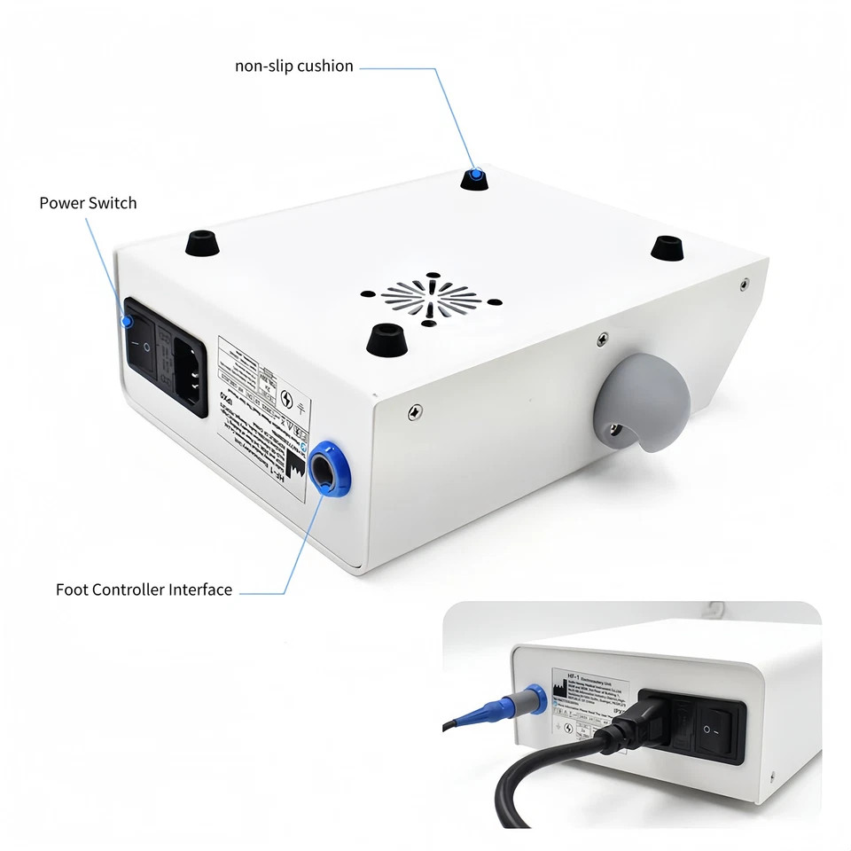 Electrosurgery Unit Dental Electro Dentisty System - High Frequency 10*Tips HF