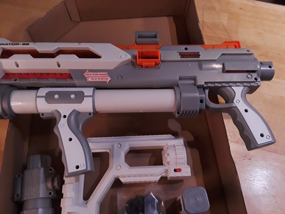MAX FORCE SPLAT Blaster Lot, Terrornator-85, Shadow Hawk-100, Maximizer-60 Ammo