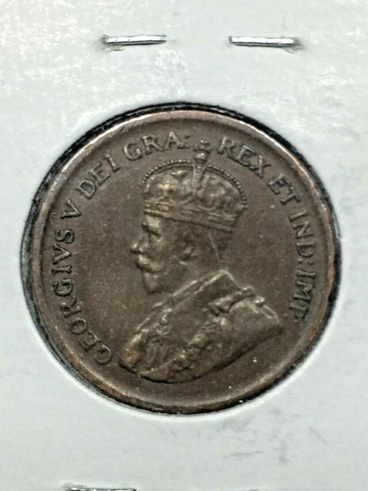 1929 Canada 1 Cent Regular 9 Foreign Coin #0123