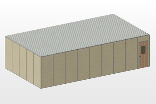 36' x 20' Inplant Office