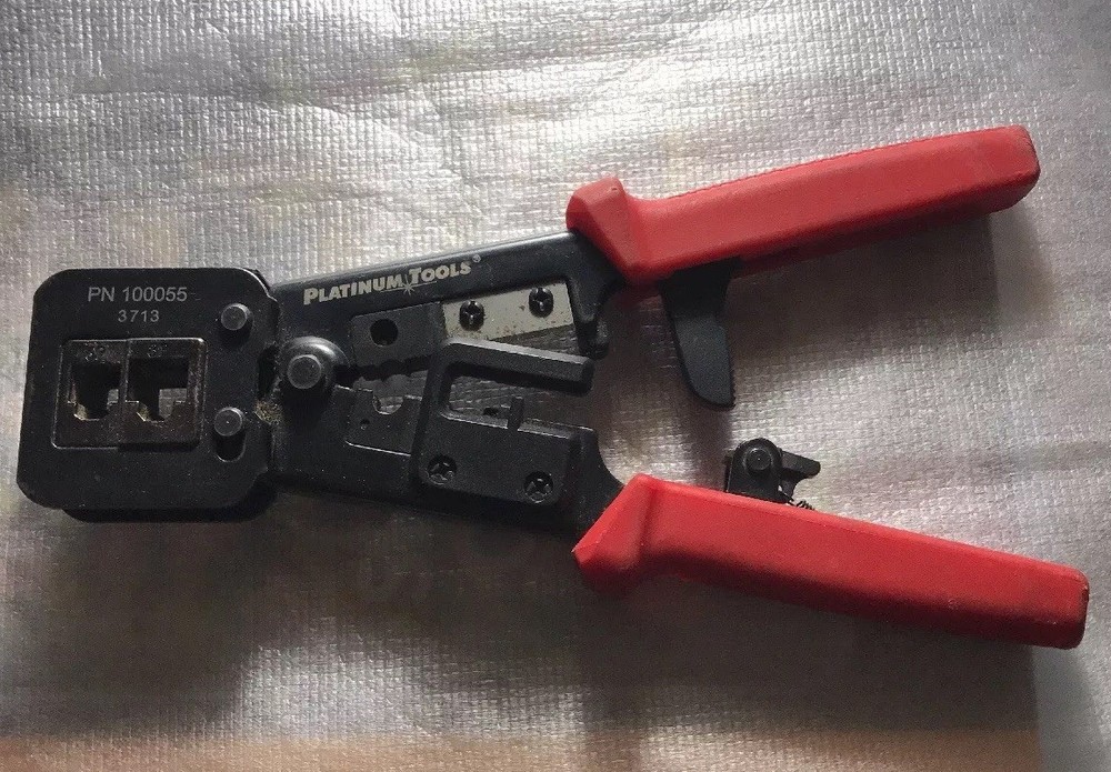 Platinum Tools 100055 Clamshell Crimp Tool