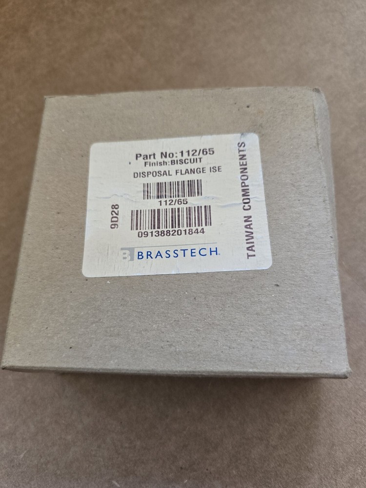 Brasstech 112/65 Disposal Flange Biscuit