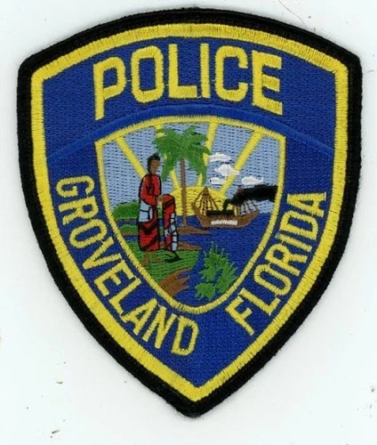 GROVELAND POLICE PATCH 149