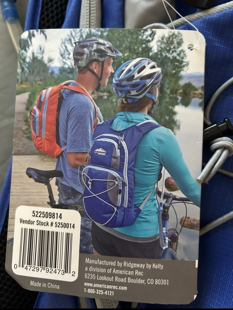 Ridgeway Kelly 15L Ultra Hydration Backpack
