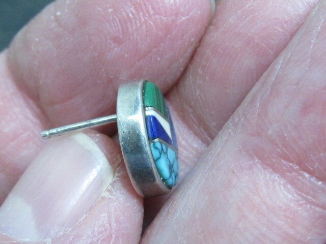 sterling turquoise native american earrings