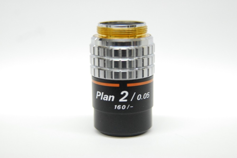 Nikon Plan 2/0.05 160/- RMS Thread Microscope Objective