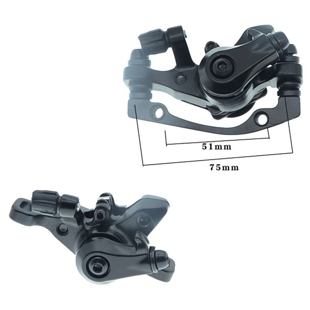 Efficient MTB Mechanical Brake Caliper for Ebike Front & Rear 160MM Clip