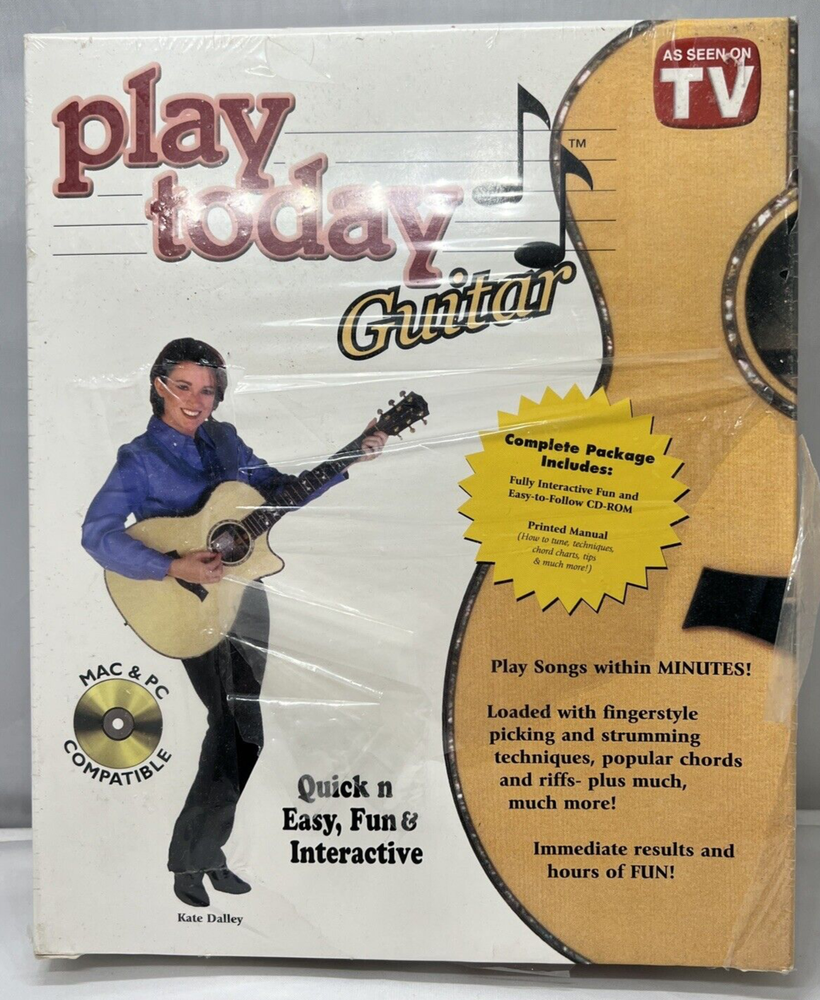 GUITAR: Play Today - Quick & Easy, Fun and Interactive [CD-ROM] 670849010647