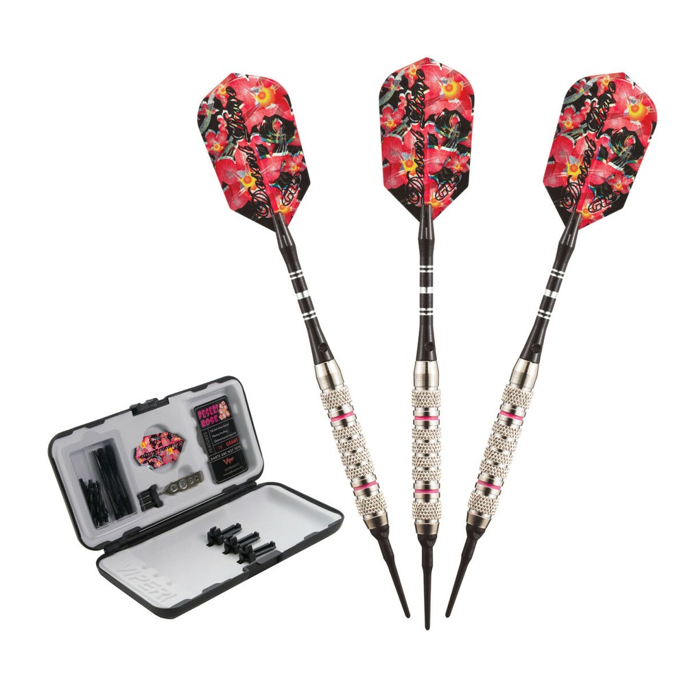 Viper Desert Rose Soft Tip Darts - Dartboard Game Accessory - 16 Grams
