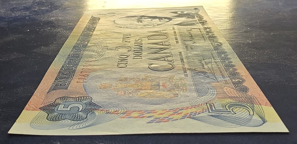 1972 Canada $5 Dollar - Bouey Rasminsky - CA Prefix - Uncirculated or better