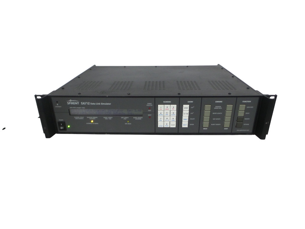 Spirent SX/12 Data Link Simulator