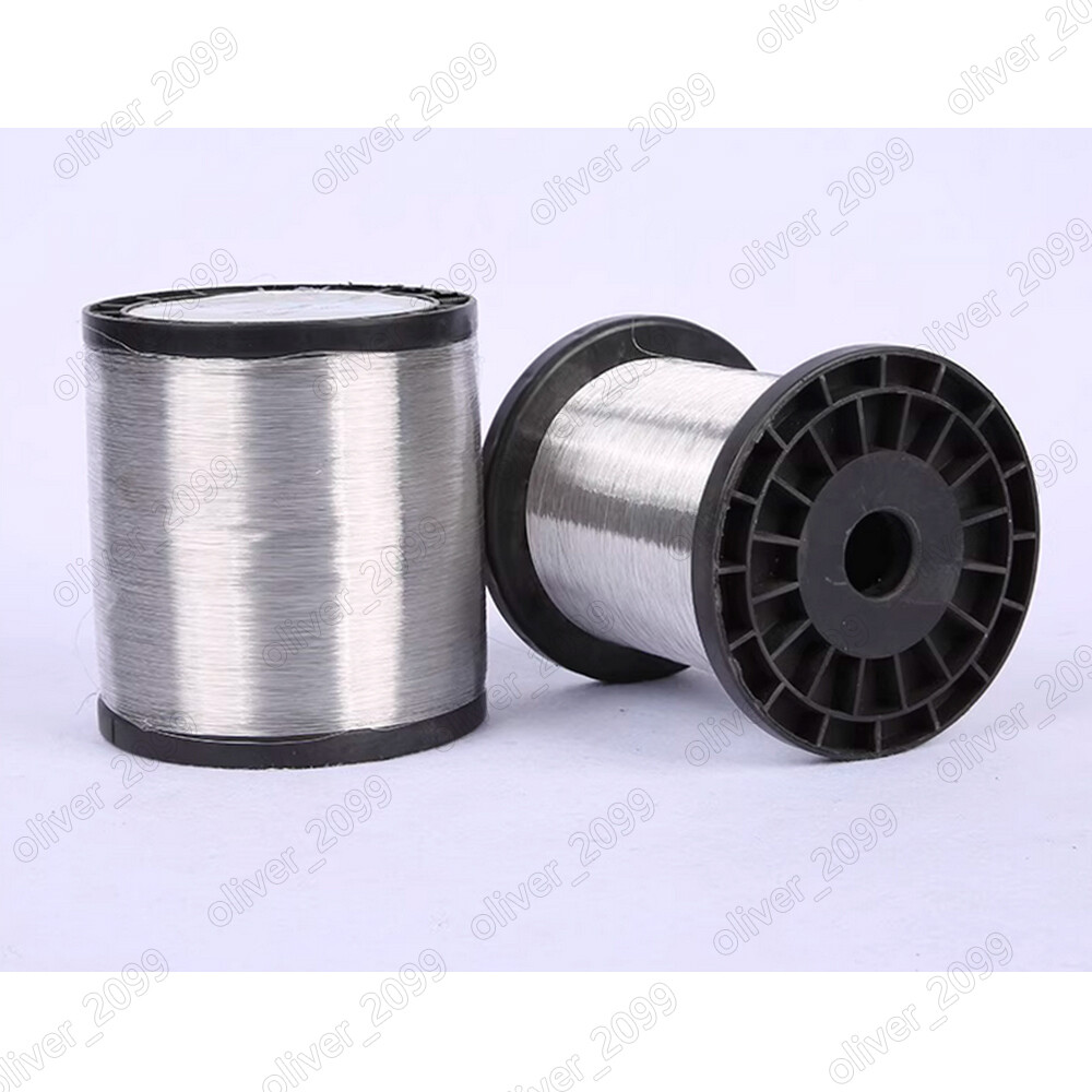 1 Meter 99.99% High-Purity Aluminium Al Wire Round Solid Aluminium Wire
