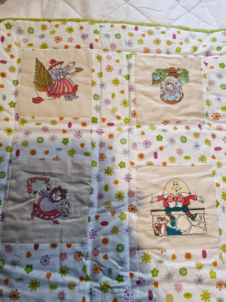 Embroidered blanket with unique design. A real one off purchase.