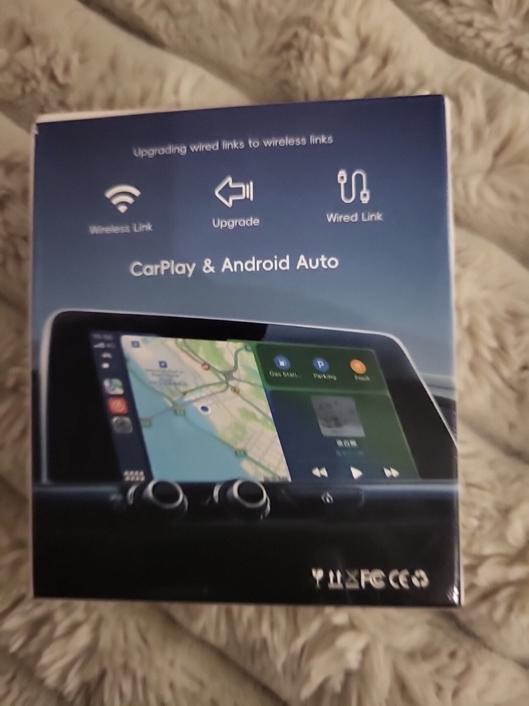 Typ--C und USB Dual Interface CarPlay Android Auto Wireless Adapter tragbar