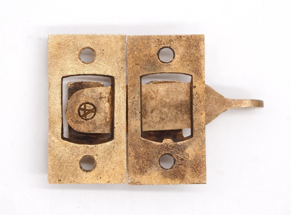 Antique Weave Pattern Traditional Bronze Shutter Latch