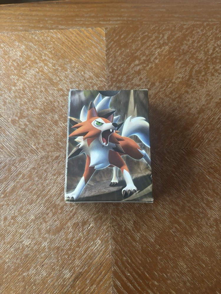 Lycanroc Dusk Form TCG Deck Box (Empty)