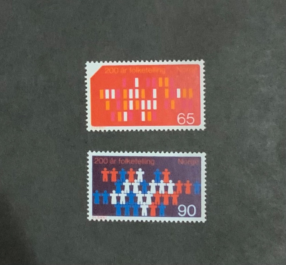 Norway Scott #547-8 never hinged