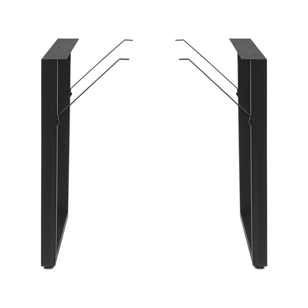 Table Legs 2PCS Desk Legs Metal Dining Rectangular Table Base for Bedrooms