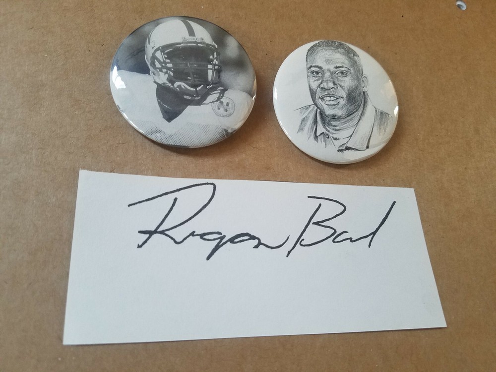 NEBRASKA CORNHUSKERS REGGIE BAUL PINBACK BUTTON