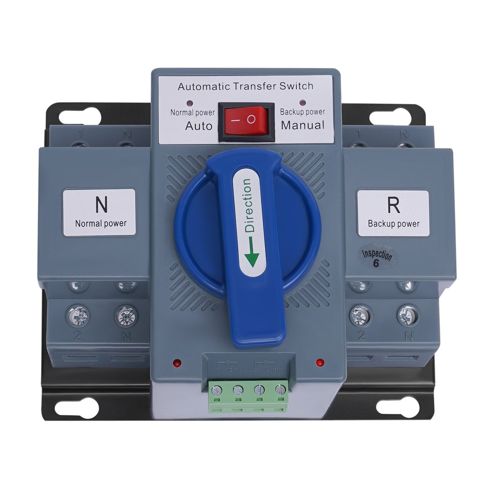 AC110V 2P 63A Generator Dual Power Changeover Switch Automatic Transfer Switch