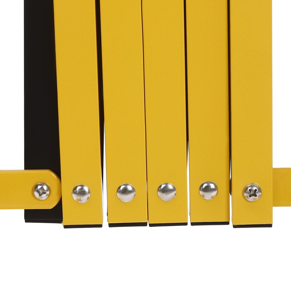 Foldable Mobile Barrier Gate Expandable T-shaped Base Security Gate For School