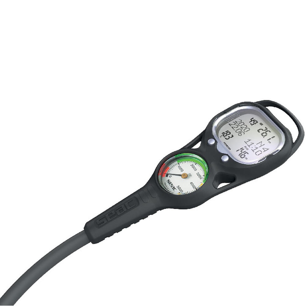 Seac Screen Dive Computer Console w/Pressure Gauge