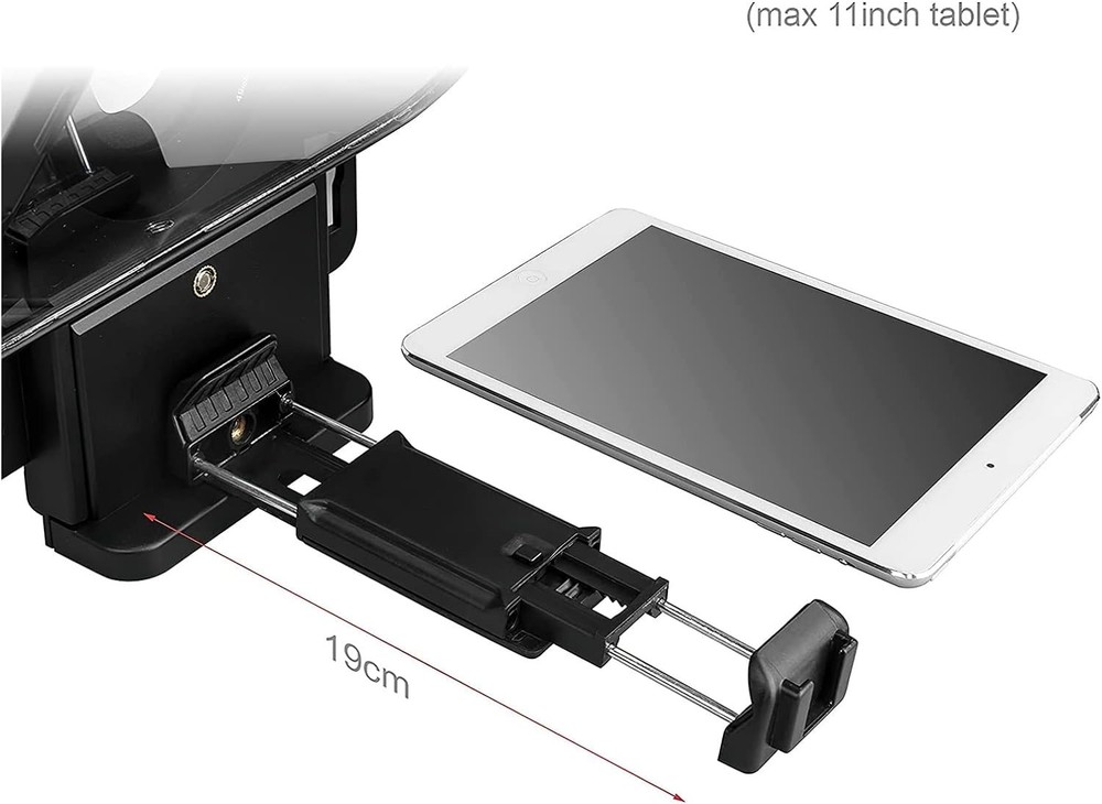 Teleprompter, Teleprompter with Remote Control, Work with iPad/Tablet/Smartph...
