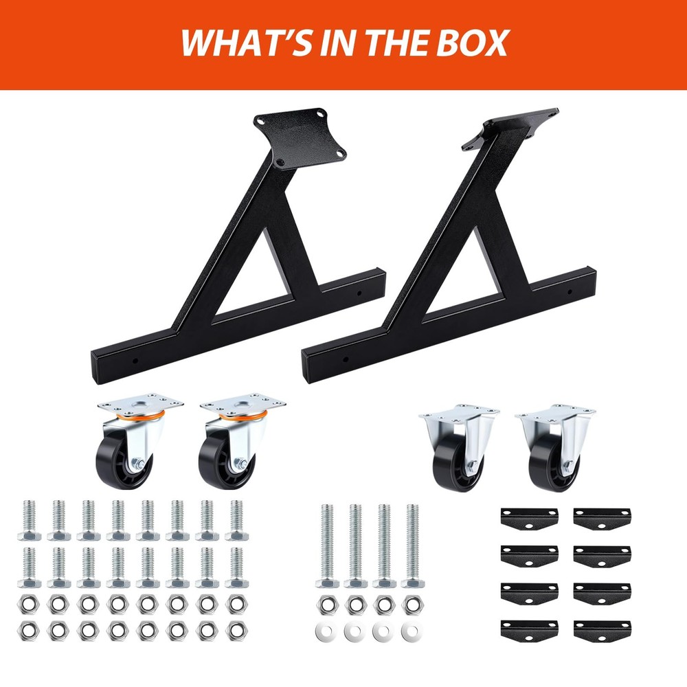 LEQEE Engine Stand for LS Engines Cradle Compatible with V8 Engine 2 PCS LS E...