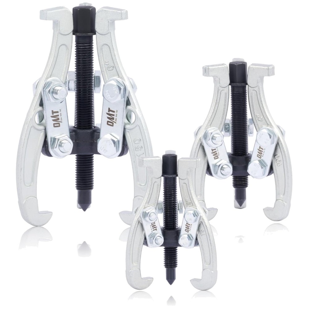 Heavy Duty Pulley Puller with Reversible Jaws - 3 pcs Kit