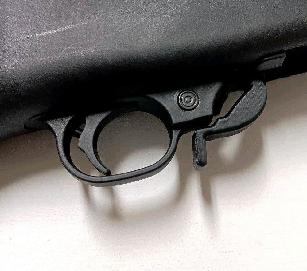 Ruger 10/22 Custom Extended Magazine Release - Black Color