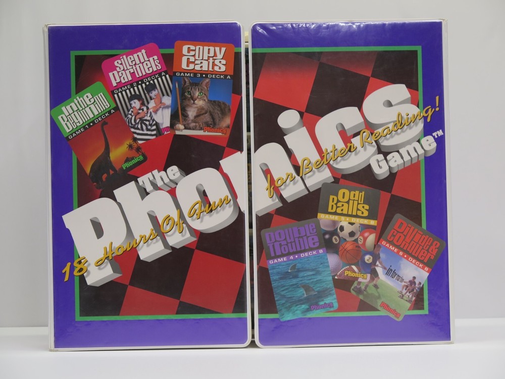 1998 Better Way of Learning The Phonics Game VHS Reading Learning System