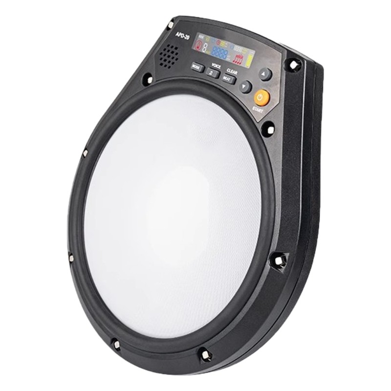 APD-20 Electronic Drum Pad Metronome Training Pad Mute Drum Beating Board