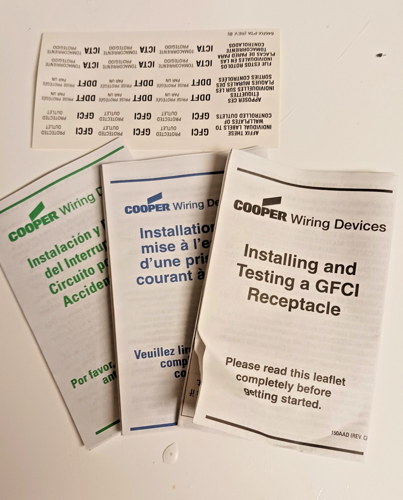 COOPER VGFH20W HOSPITIAL GRADE