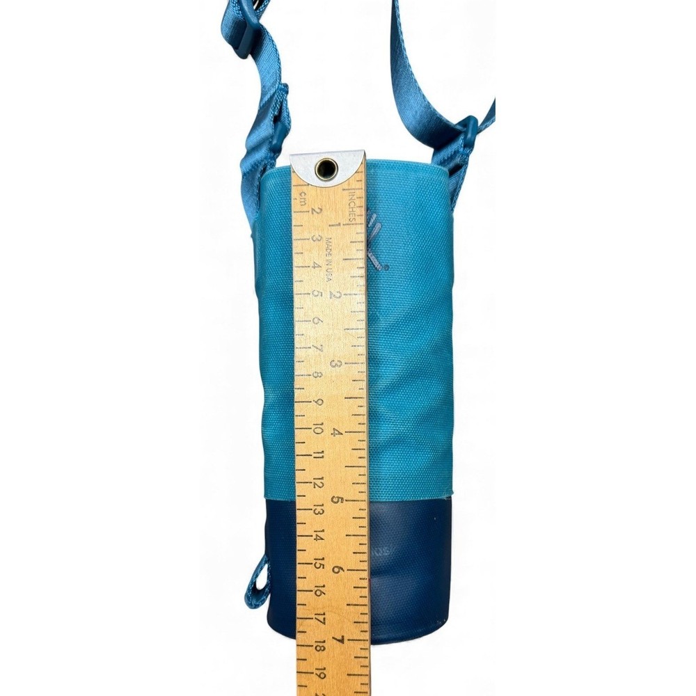 Hydro Flask Packable Small Bottle Sling Bag Blue Adjustable Strap Hiking Outdoor