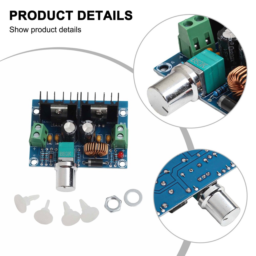 Adjustable Voltage XHM401DC Step Down Module with Overcurrent for PROTECTION