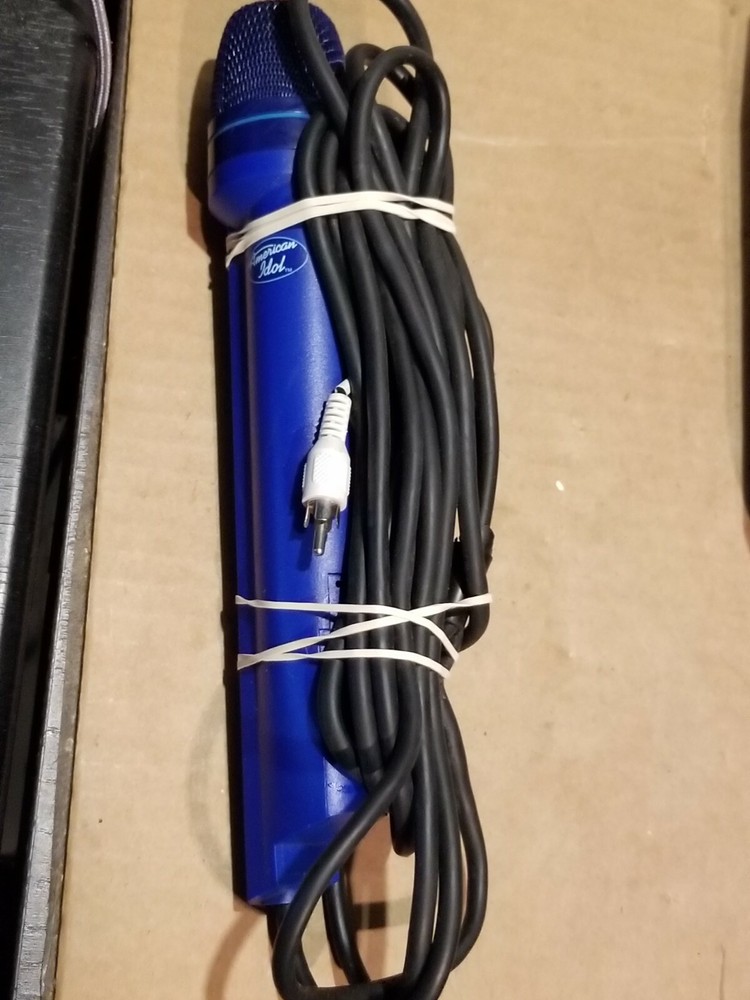 American Idol Karaoke Microphone Blue