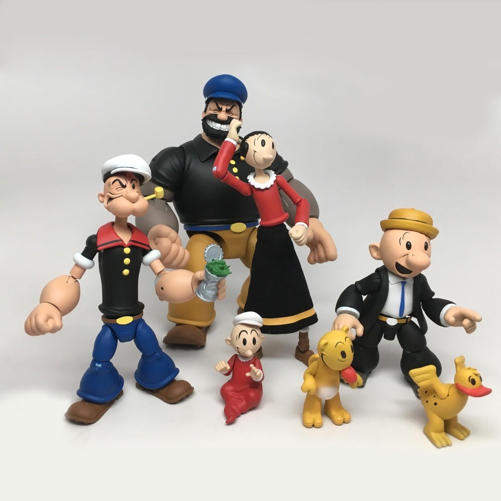 Boss Fight Studio Popeye the Sailor Man Classics 1:12, Multicolored