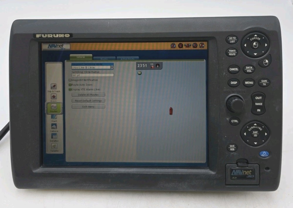 Furuno MFD12 Multi Function Display Radar NAVNET Fishfinder GPS Chartplotter