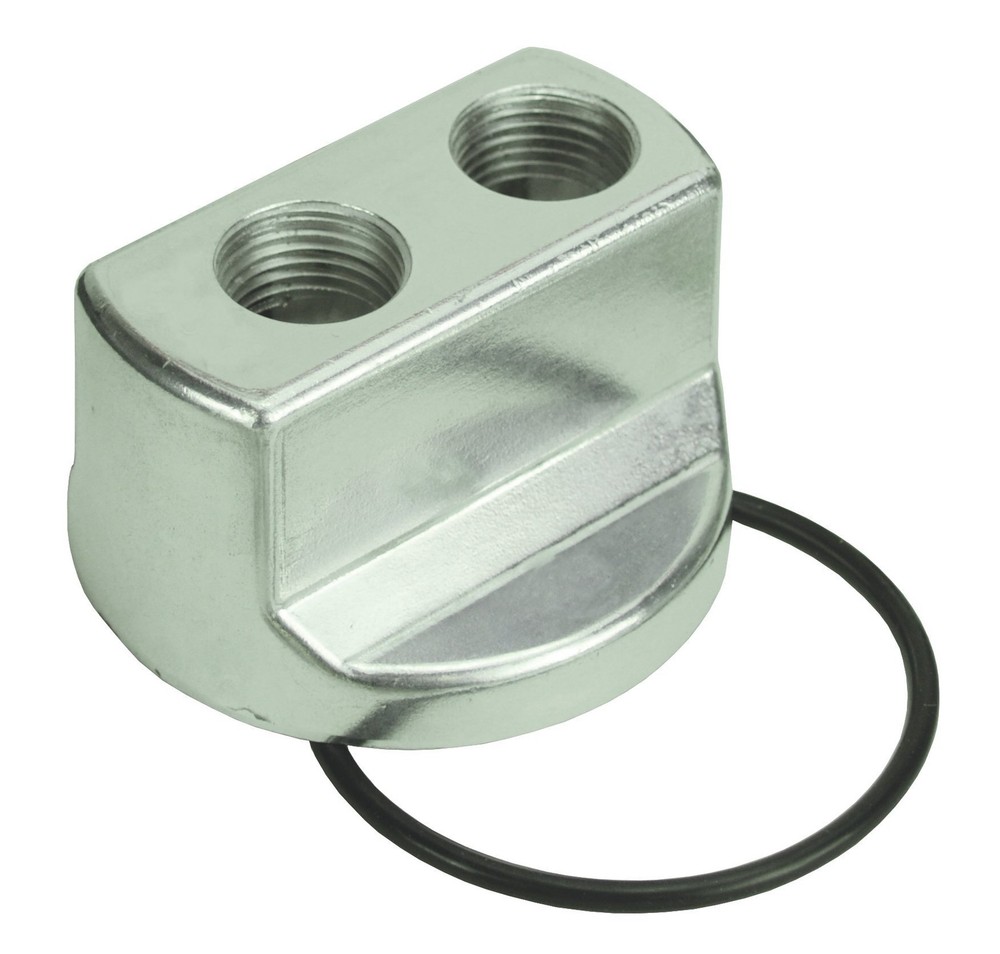 15706 Engine SpinOn Adapter, Silver